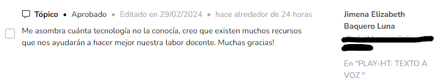 testimonios docentes